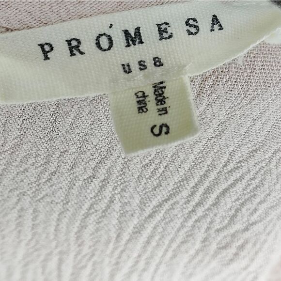 Promesa USA Rayon Dusty Pink Mini Dress - Picture 9 of 9